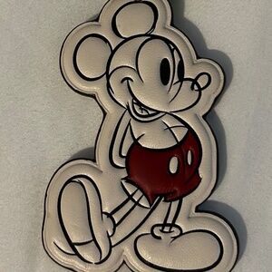 Disney x COACH leather keychain